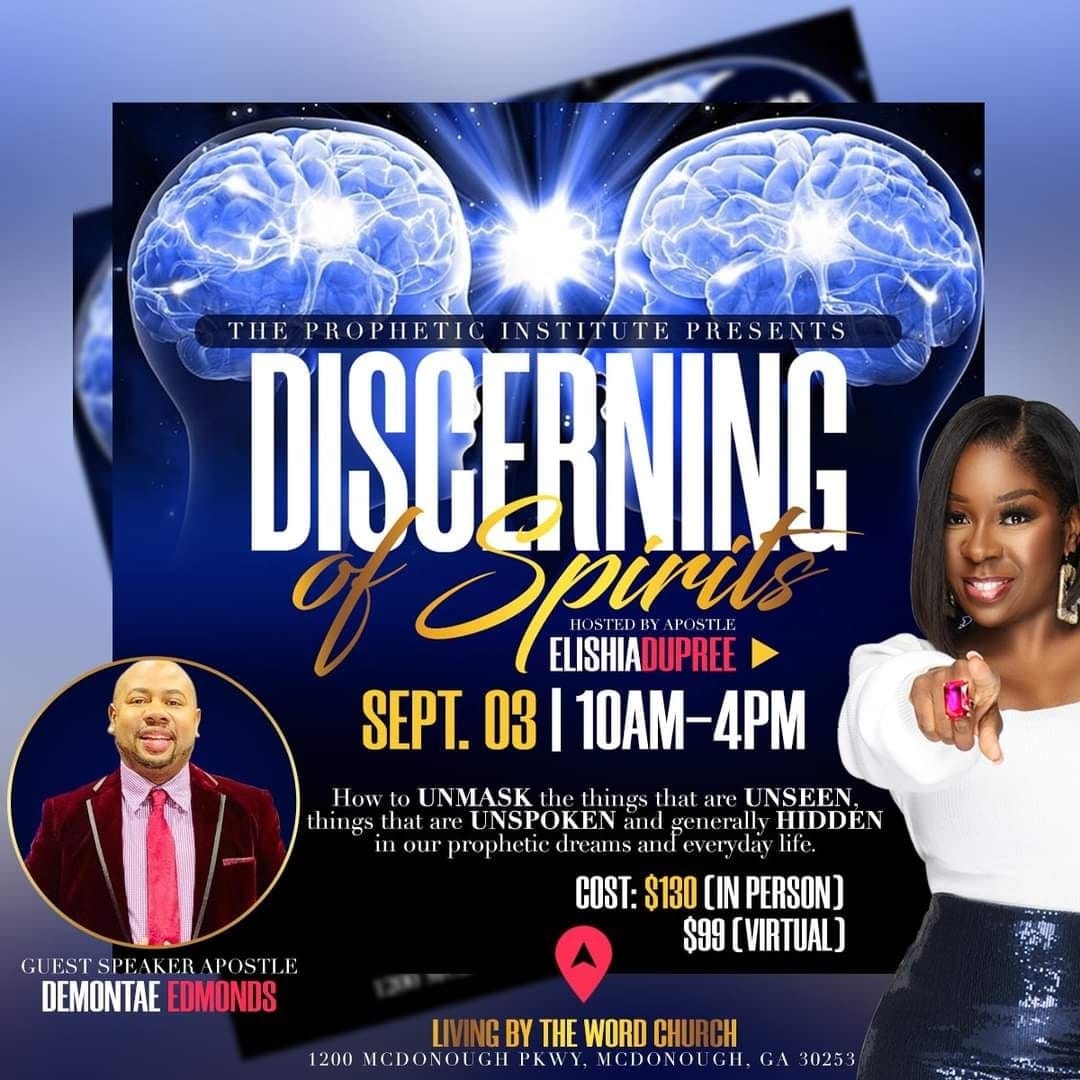 Discerning of Spirits Masterclass w/ Demontae Edmonds