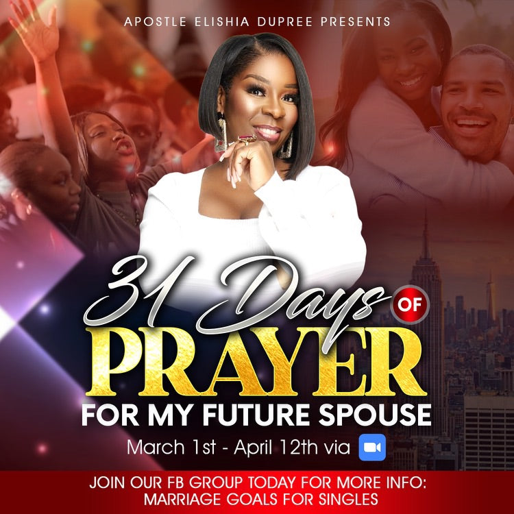 31 Days of Prayer for My Future Spouse Challenge