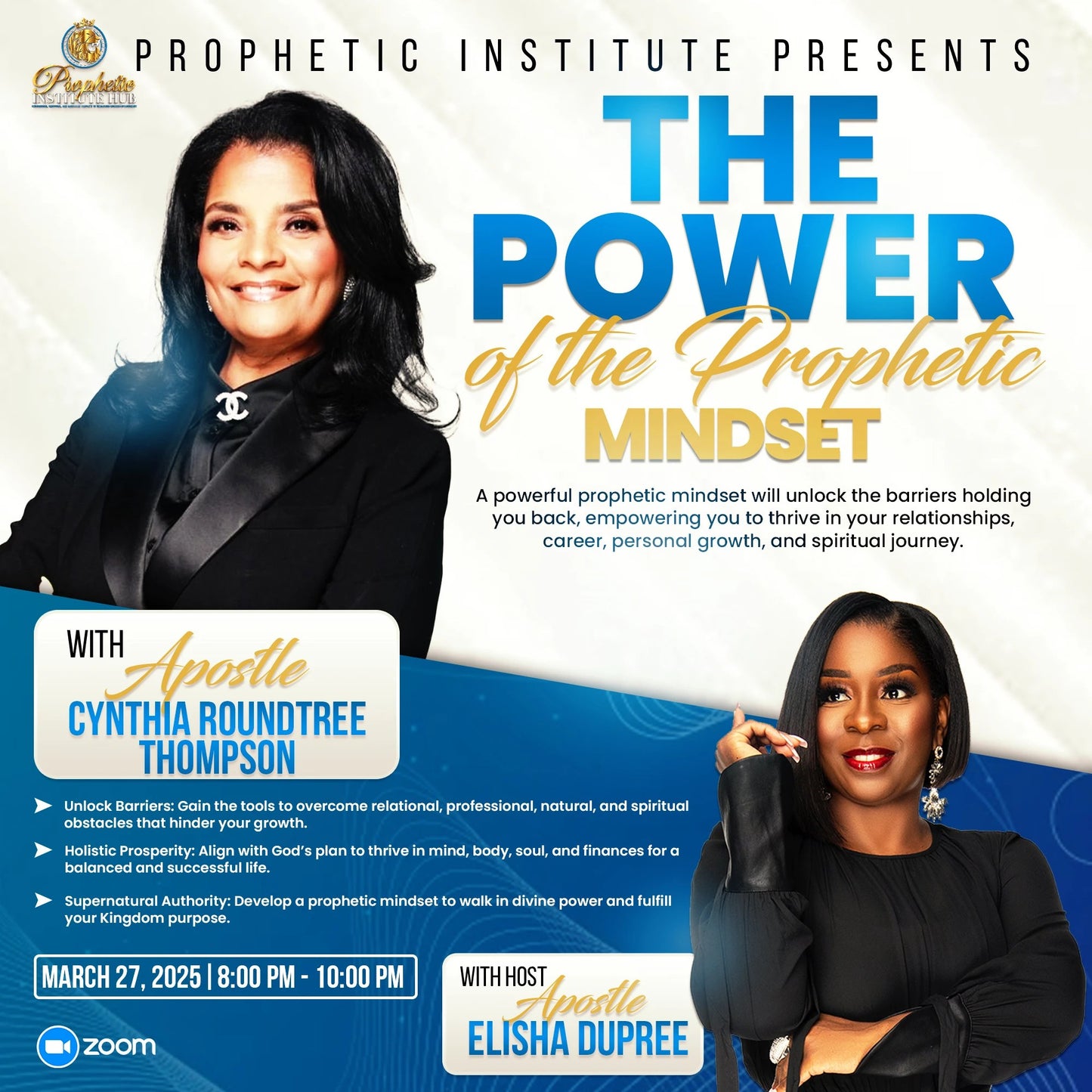 12 Month Prophetic Mentorship